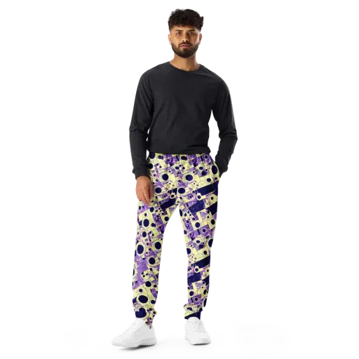 Solar Blueprint on a Men's Joggers