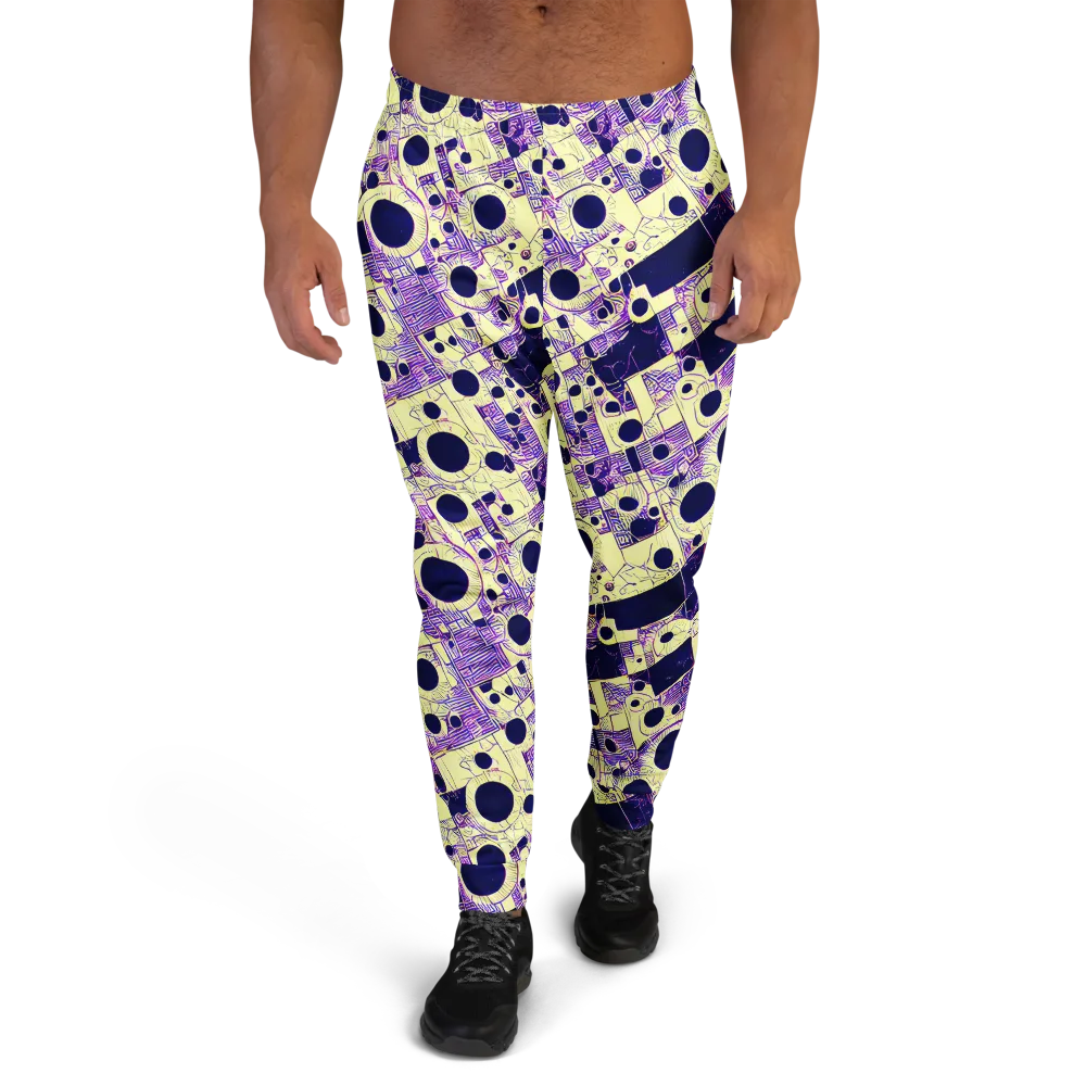 Solar Blueprint on Men's Joggers — Front