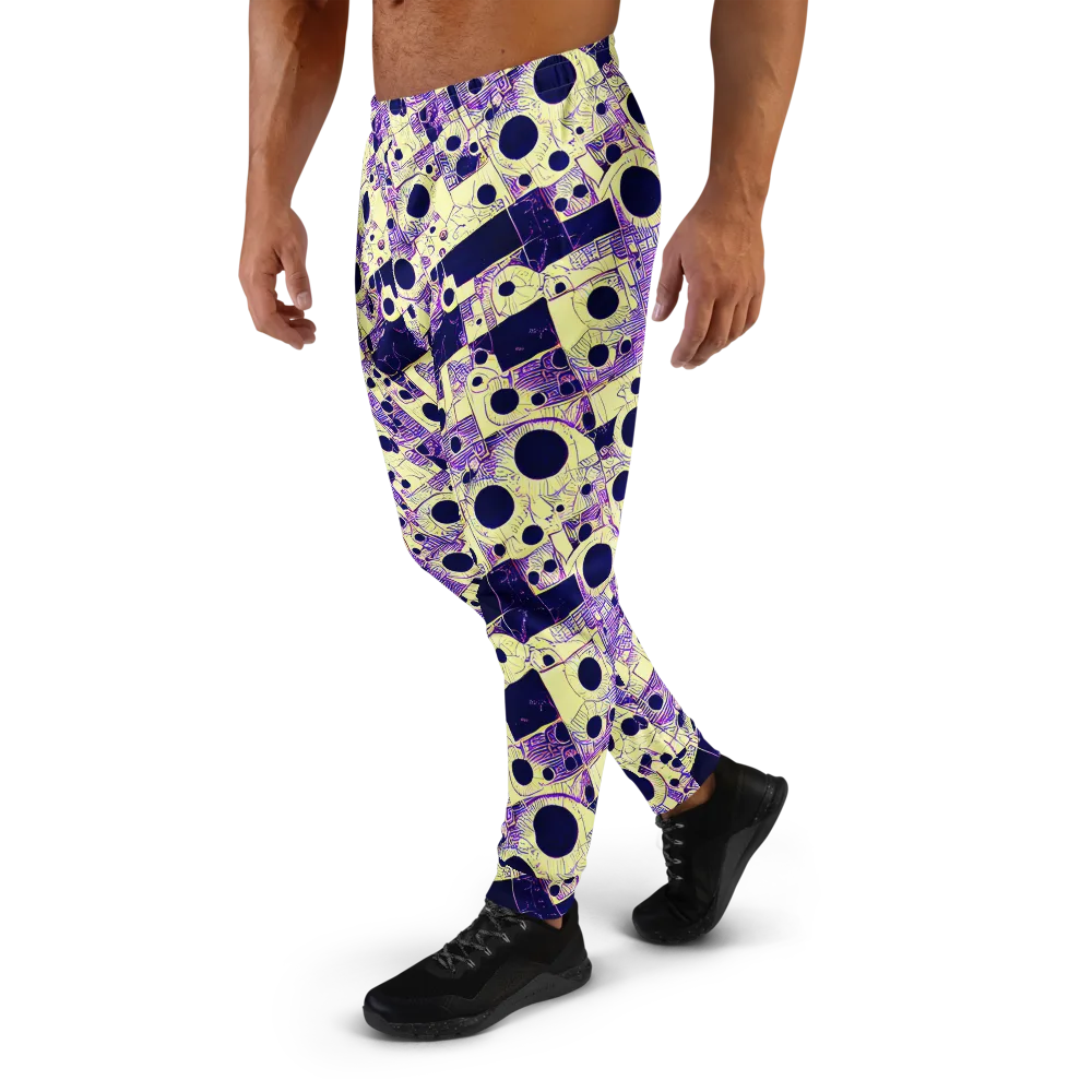 Solar Blueprint on Men's Joggers — Left