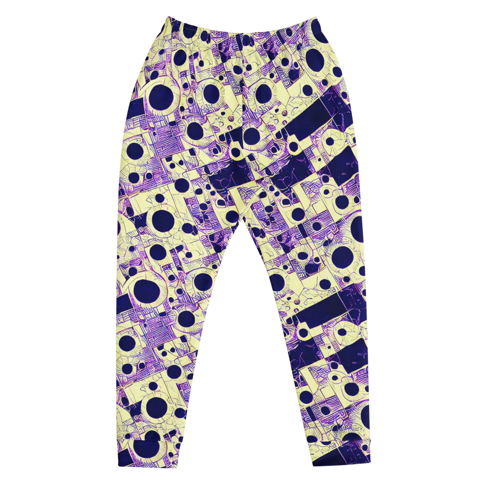 Solar Blueprint on Men's Joggers — Front