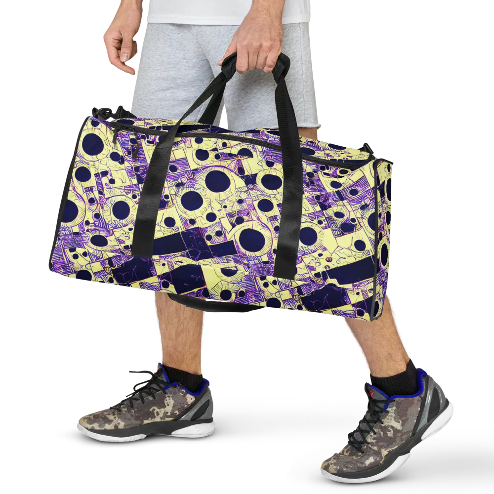 Solar Blueprint on Duffle Bag — Front