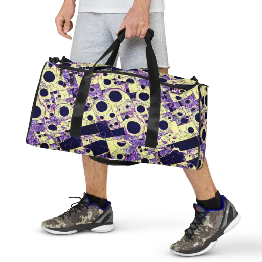 Solar Blueprint on a Duffle Bag