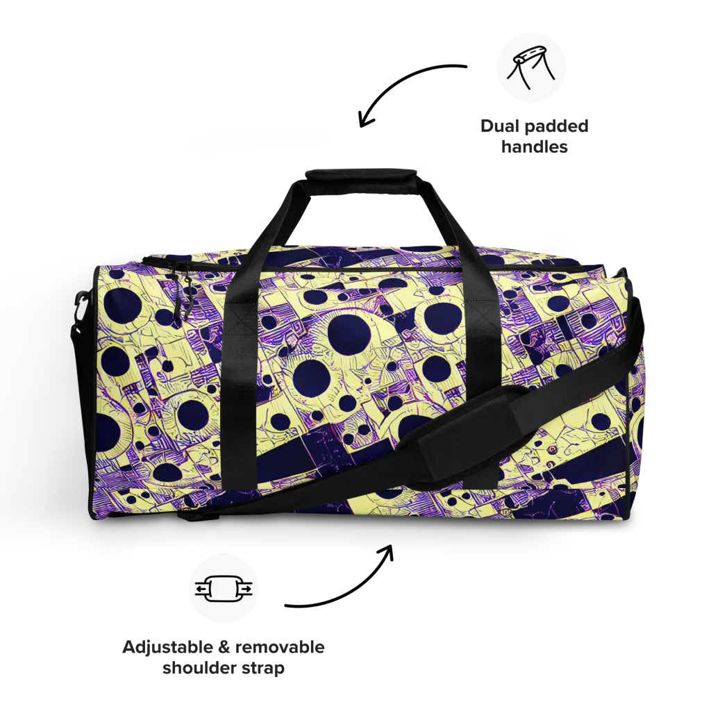 Solar Blueprint on Duffle Bag — Front