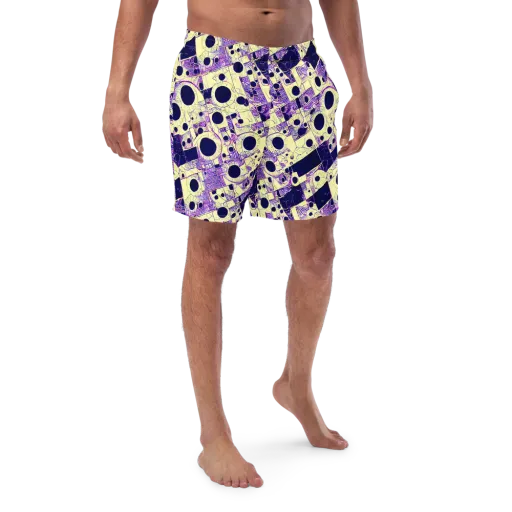 Solar Blueprint on a Swim Trunks