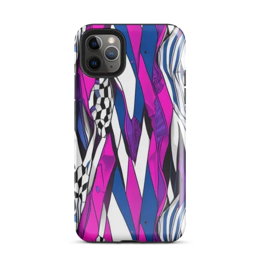 Electric Runway on a Tough Case for iPhone®