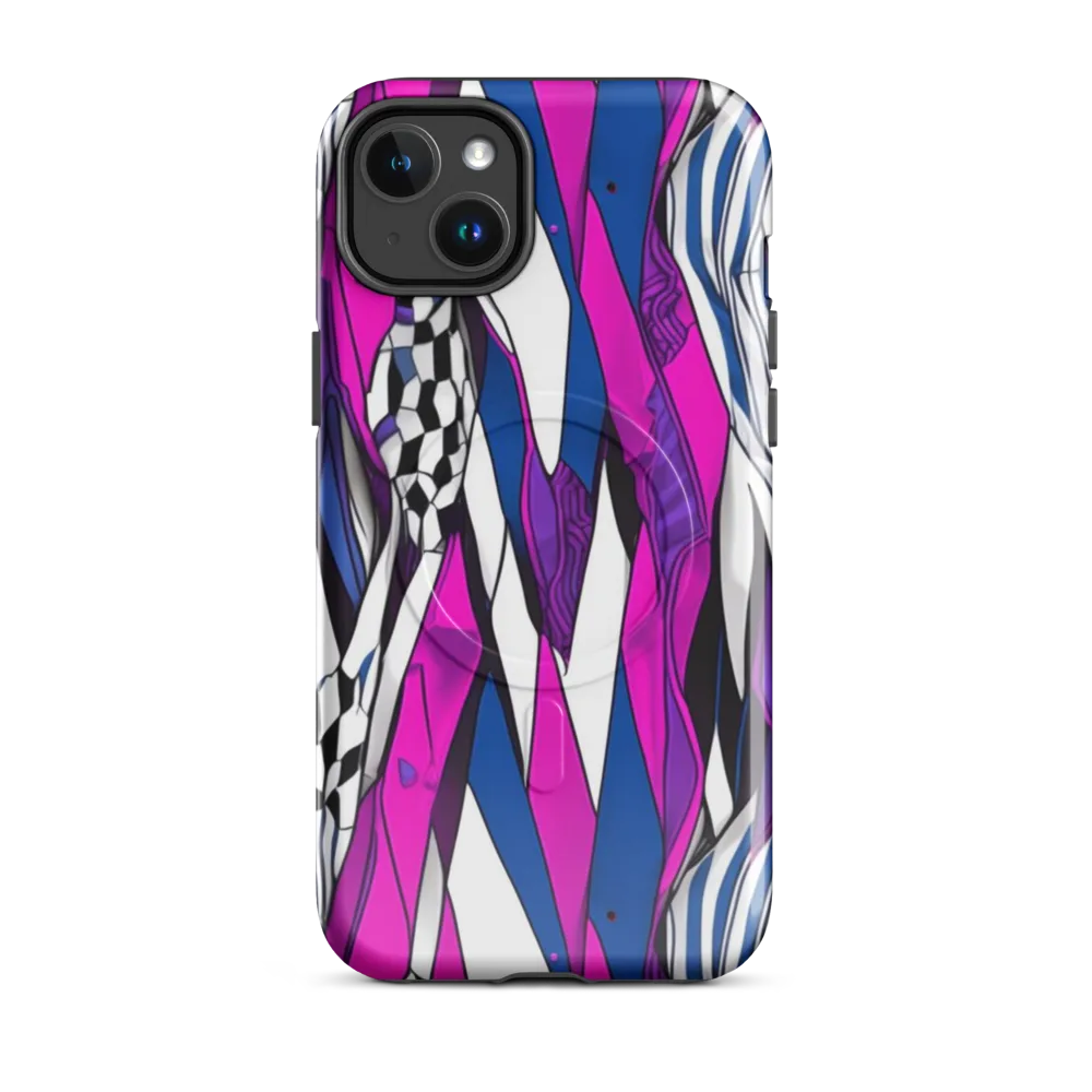 Electric Runway on MagSafe Tough Case for iPhone® — Front
