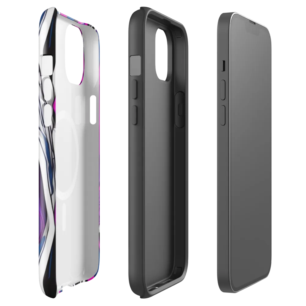 Electric Runway on MagSafe Tough Case for iPhone® — Front