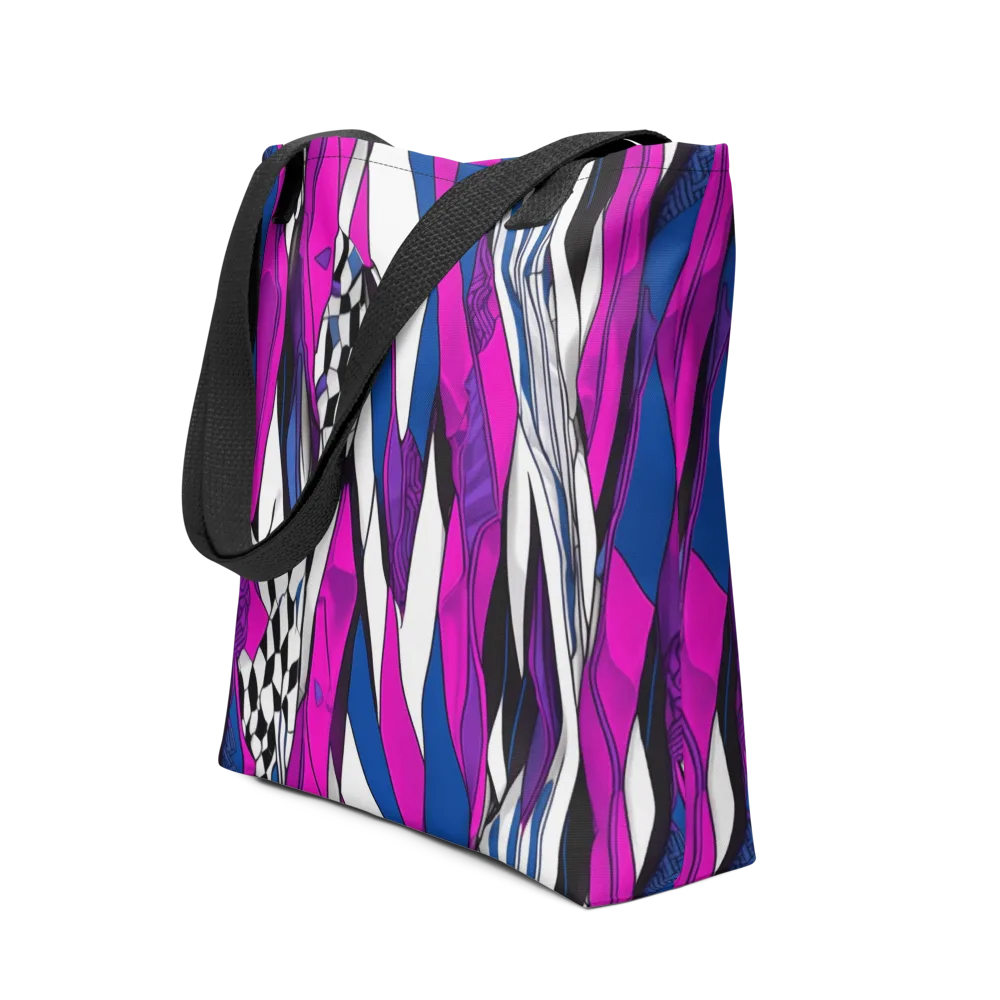 Electric Runway on Tote Bag — Front