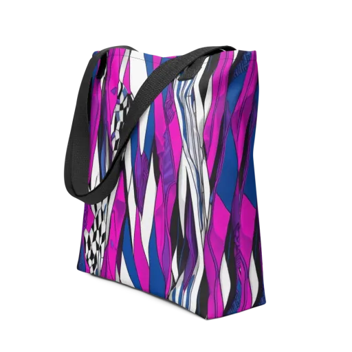 Electric Runway on a Tote Bag
