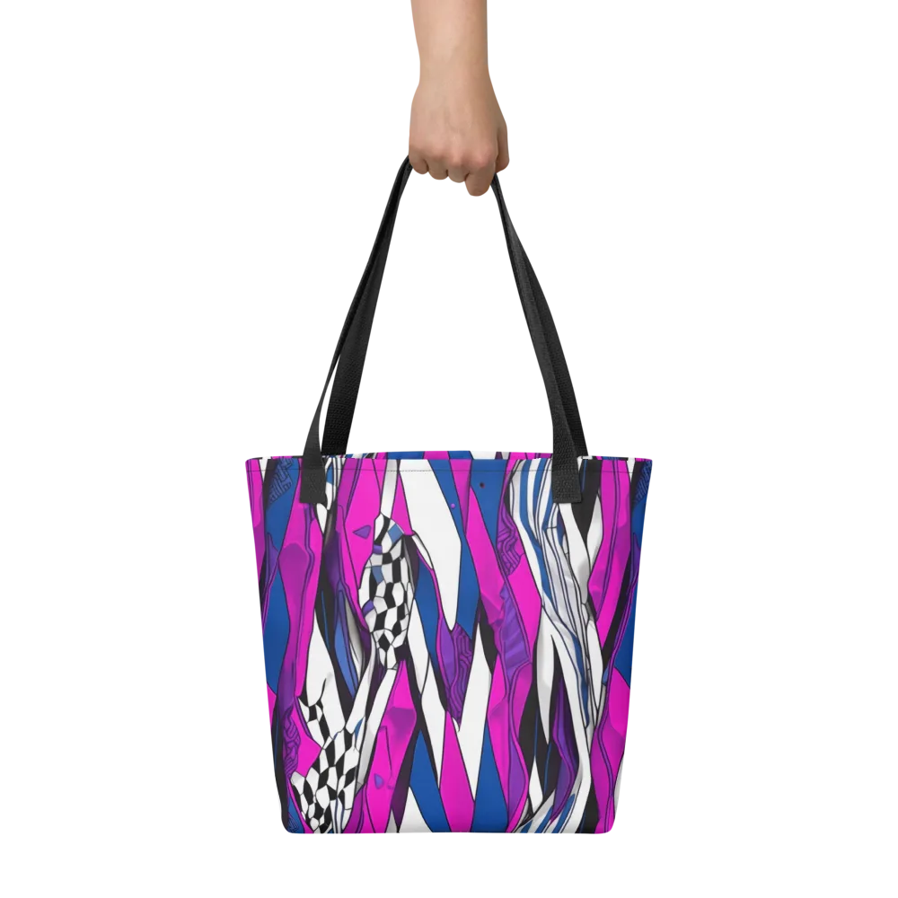 Electric Runway on Tote Bag — Front