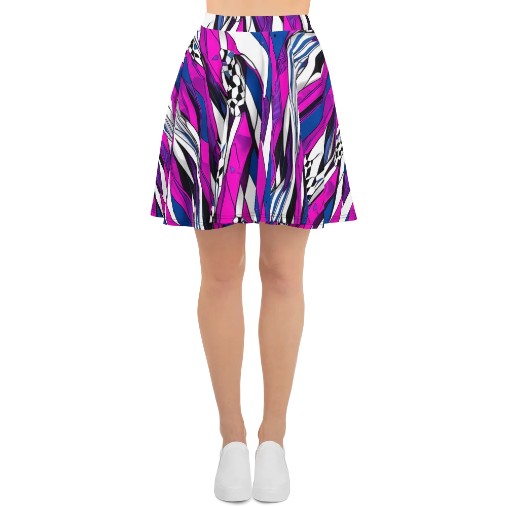 Electric Runway on Skater Skirt — Front