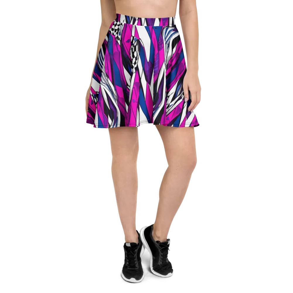 Electric Runway on Skater Skirt — Front