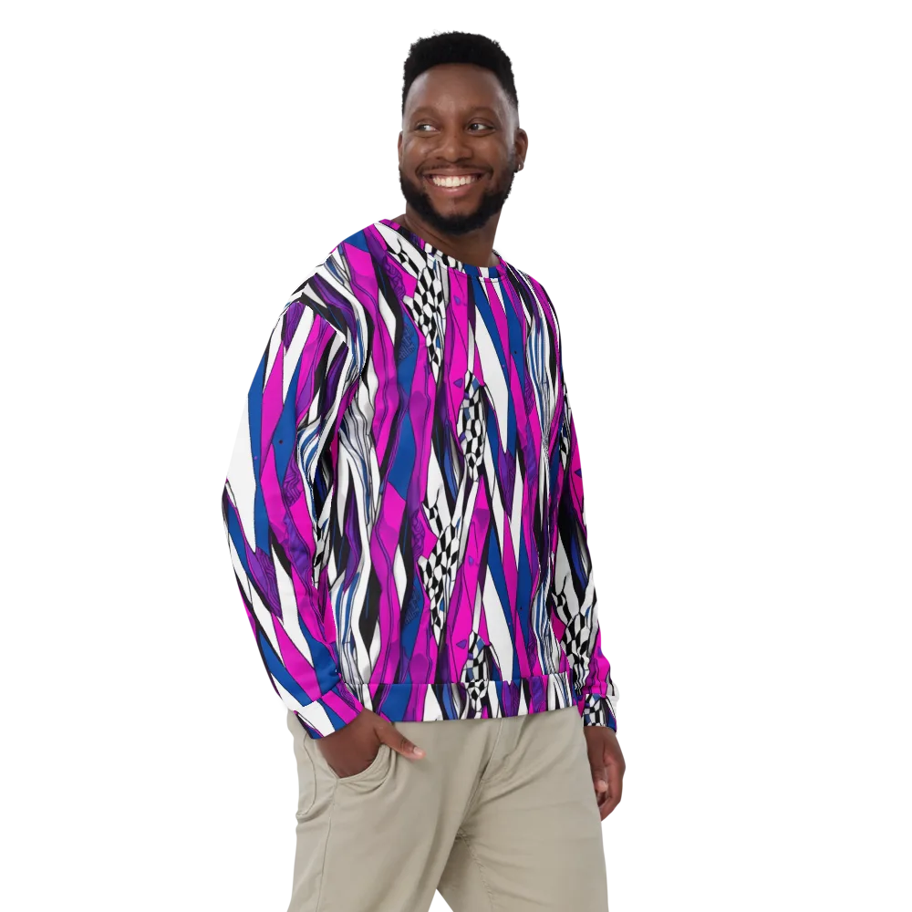 Electric Runway on Sweatshirt — Front