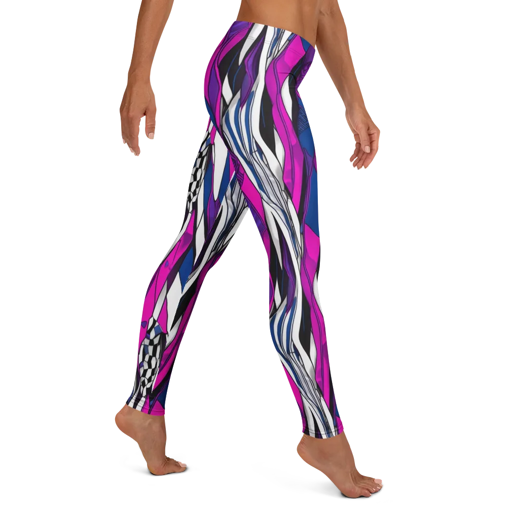 Electric Runway on Leggings — Right