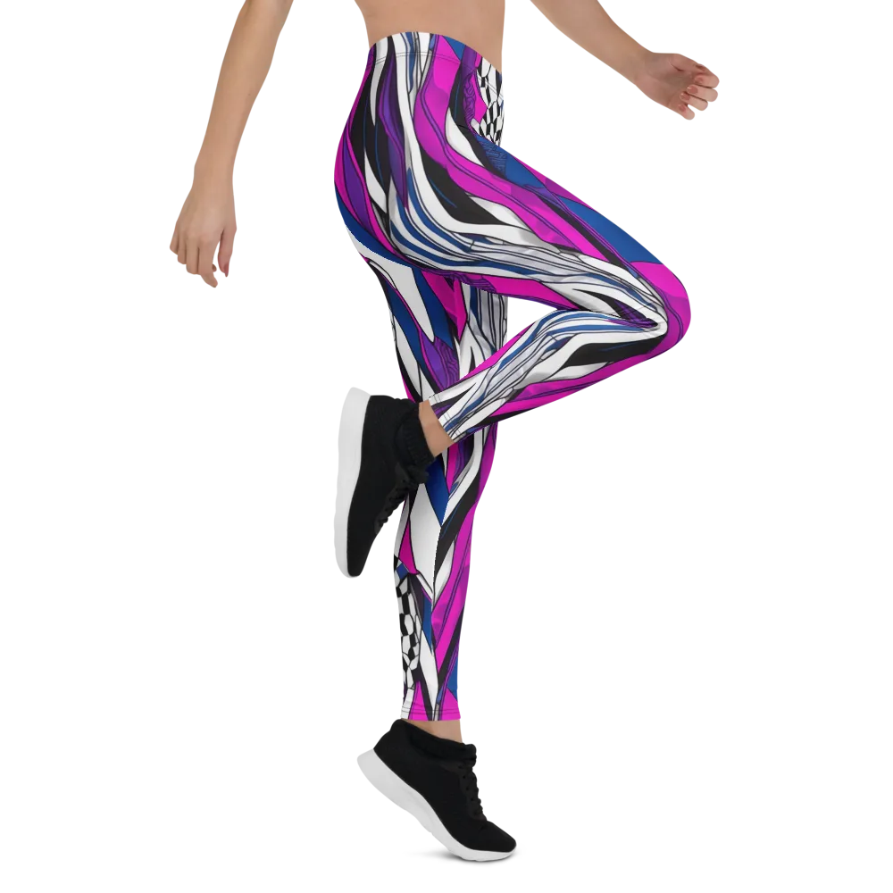 Electric Runway on Leggings — Right