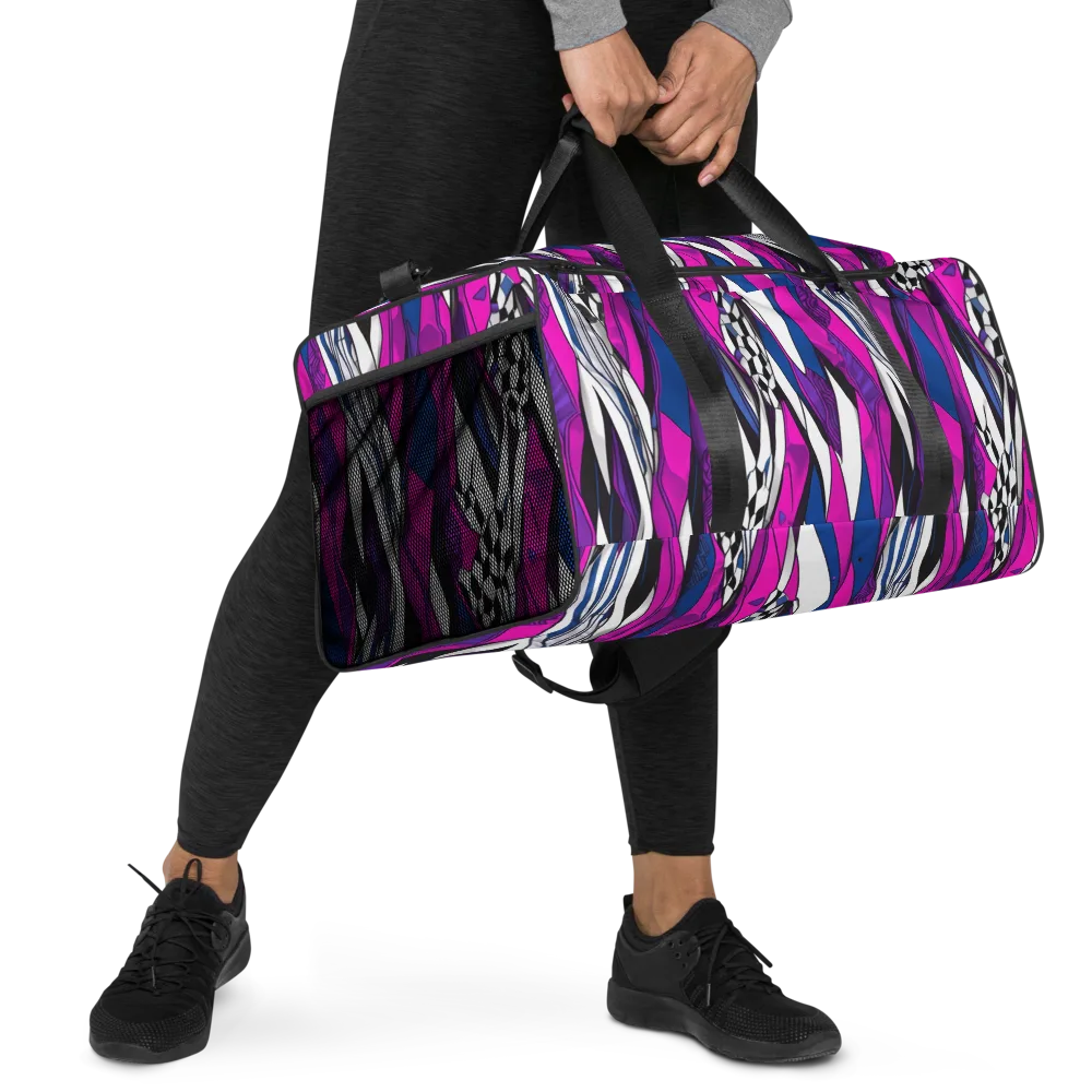 Electric Runway on Duffle Bag — Right Front