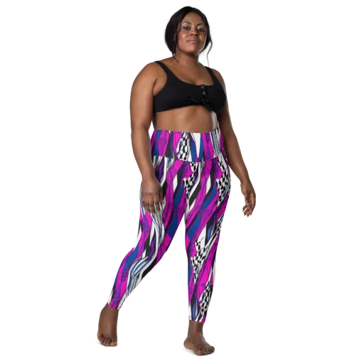 Electric Runway on a Leggings with Pockets