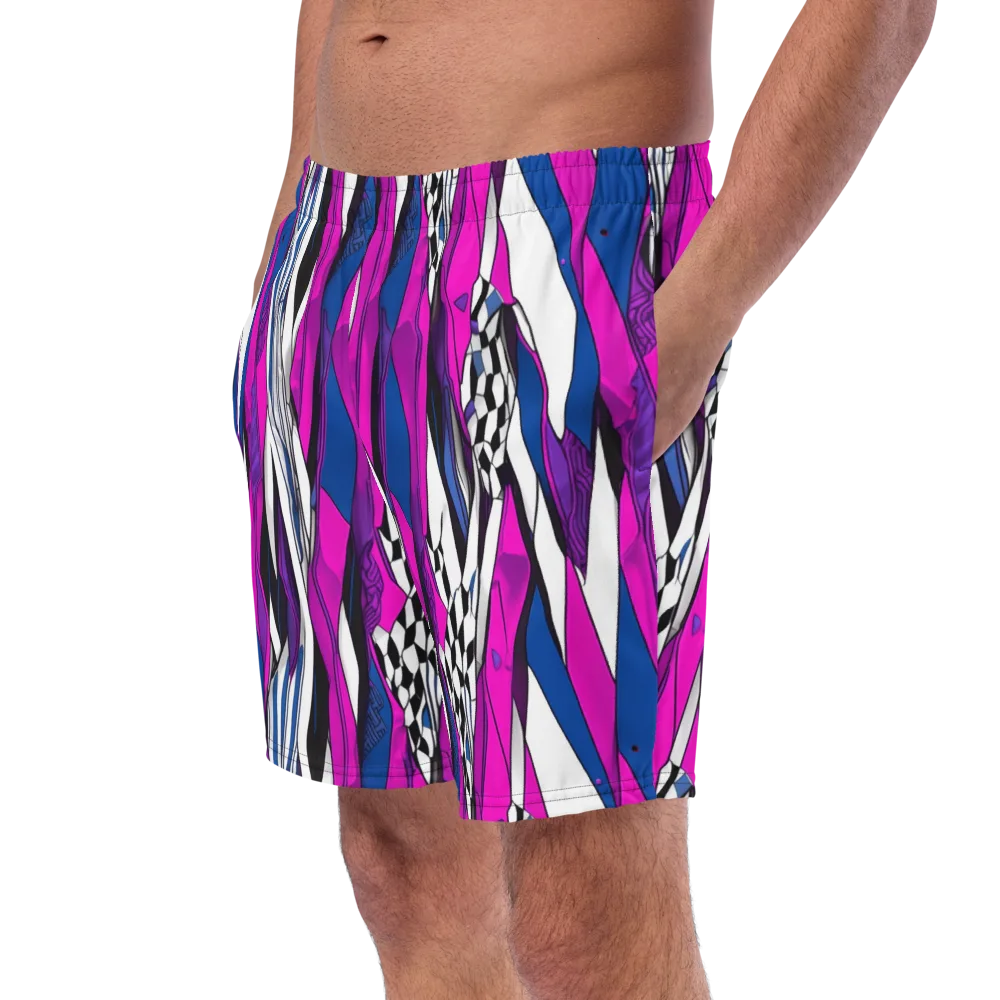 Electric Runway on Swim Trunks — Left Front