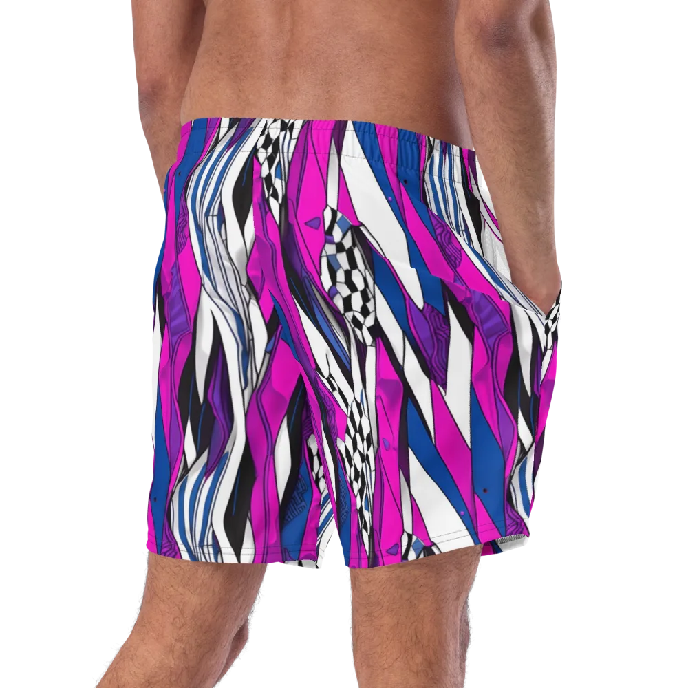 Electric Runway on Swim Trunks — Right Back