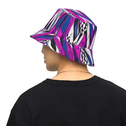Electric Runway on a Reversible Bucket Hat