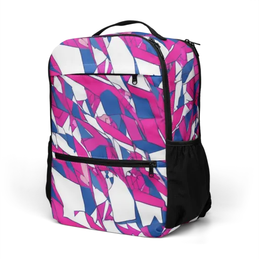 Blue Noise Bloom on a Utility Backpack