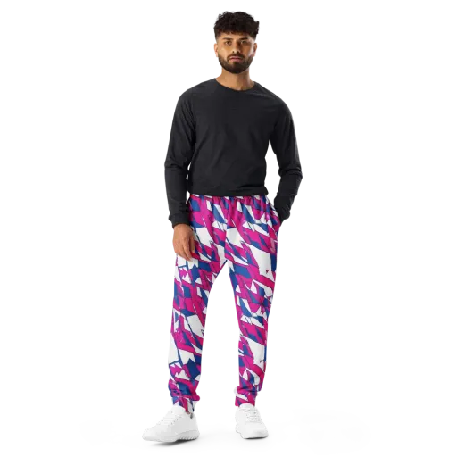 Blue Noise Bloom on a Men's Joggers