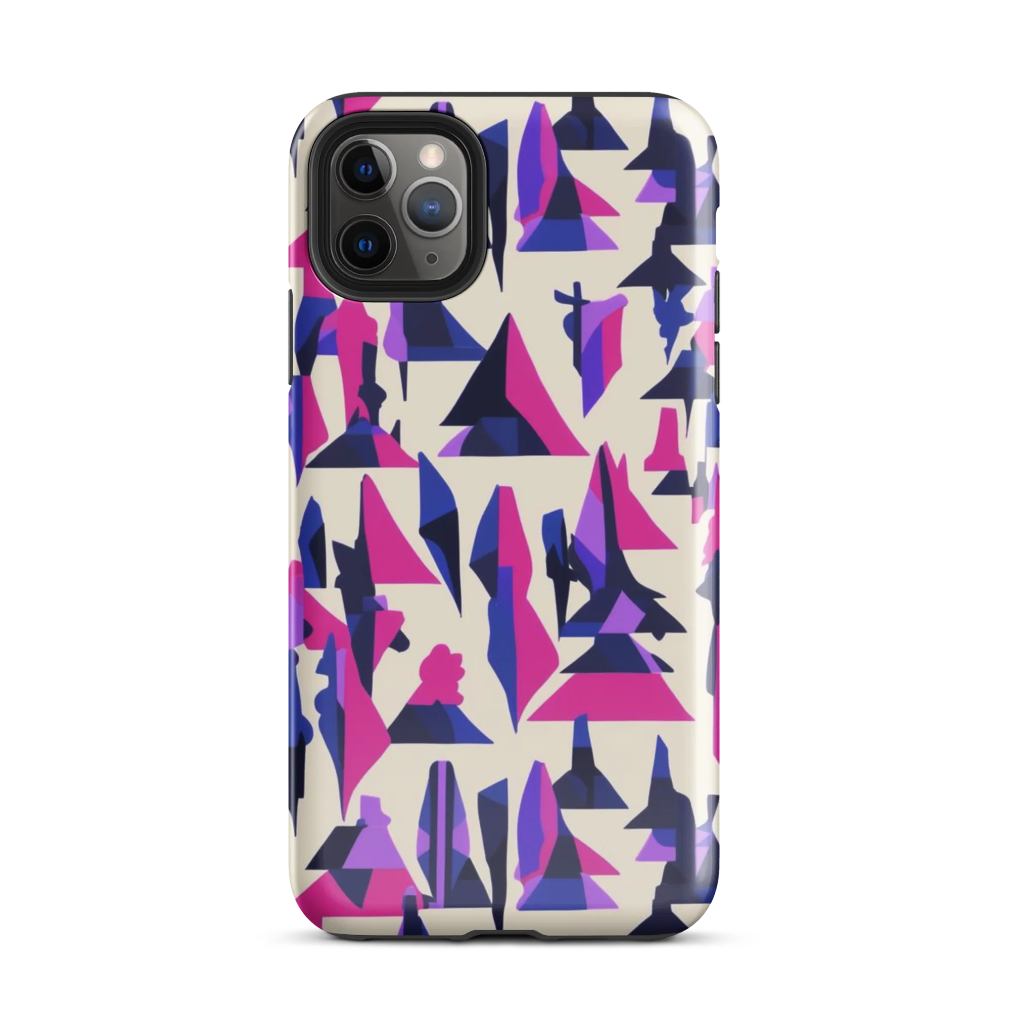 Electric Ridgeline on Tough Case for iPhone® — Front