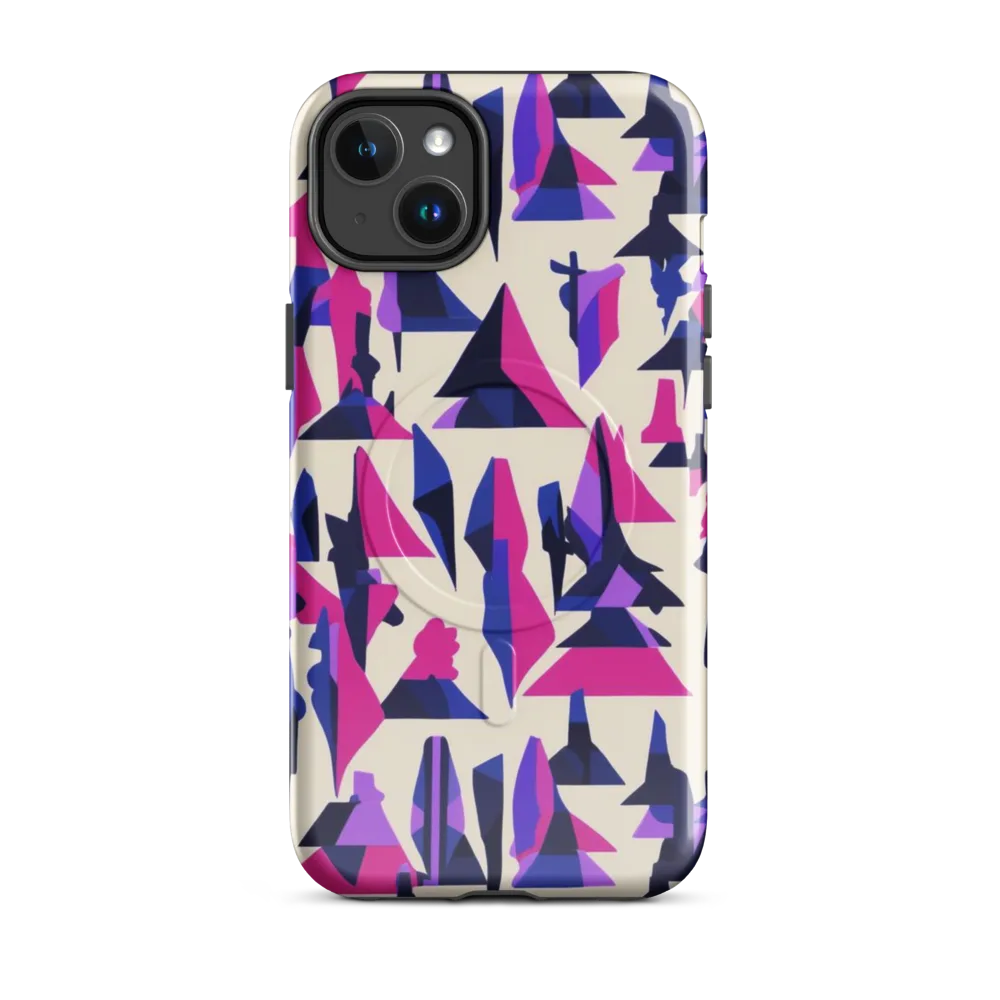 Electric Ridgeline on MagSafe Tough Case for iPhone® — Front