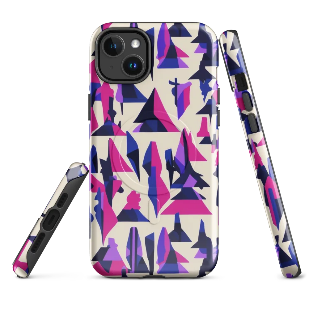 Electric Ridgeline on MagSafe Tough Case for iPhone® — Front