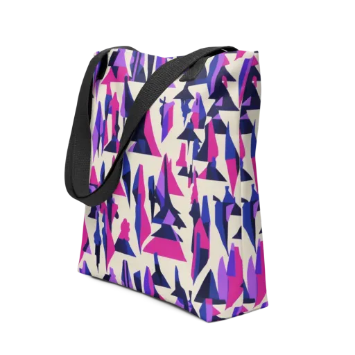 Electric Ridgeline on a Tote Bag