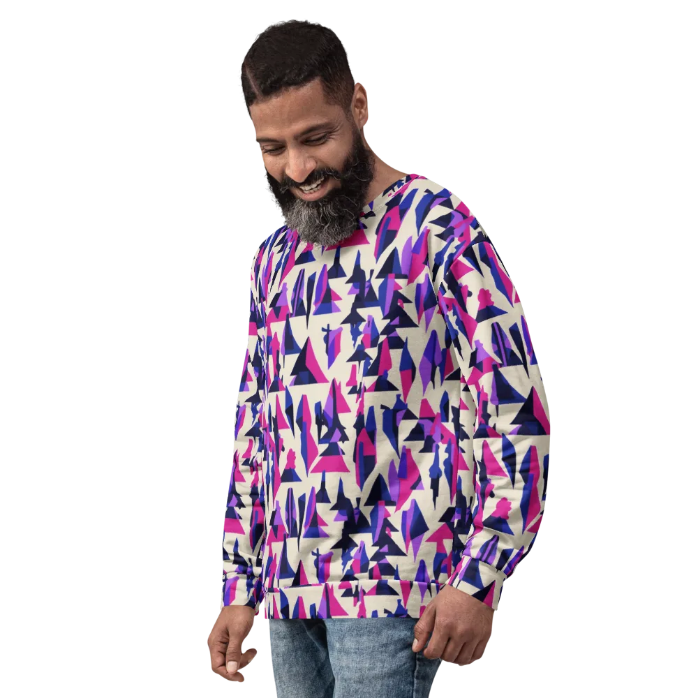 Electric Ridgeline on Sweatshirt — Left Front