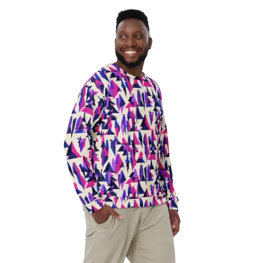 Electric Ridgeline on a Sweatshirt