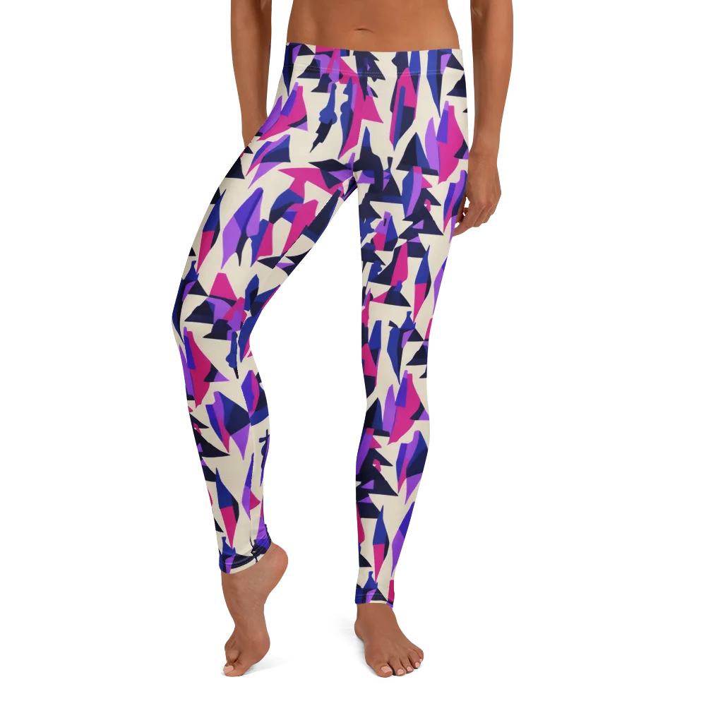 Electric Ridgeline on Leggings — Front