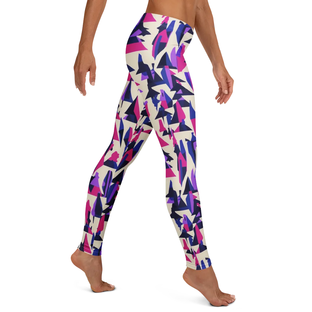 Electric Ridgeline on Leggings — Right