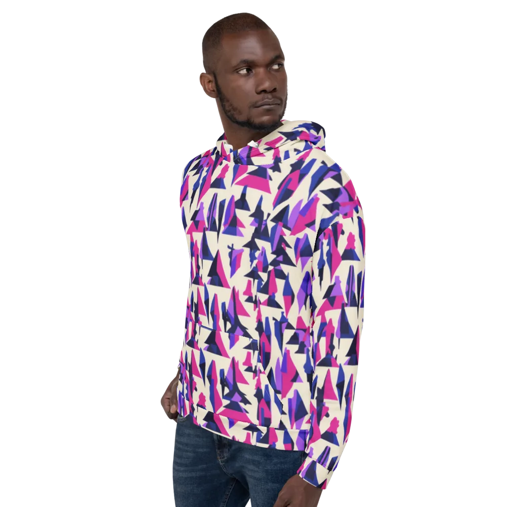 Electric Ridgeline on Hoodie — Left