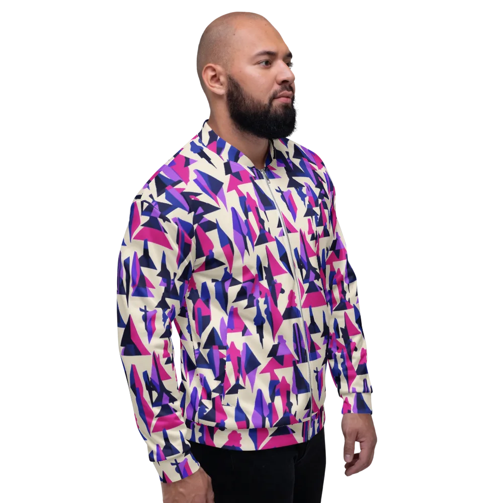 Electric Ridgeline on Bomber Jacket — Right