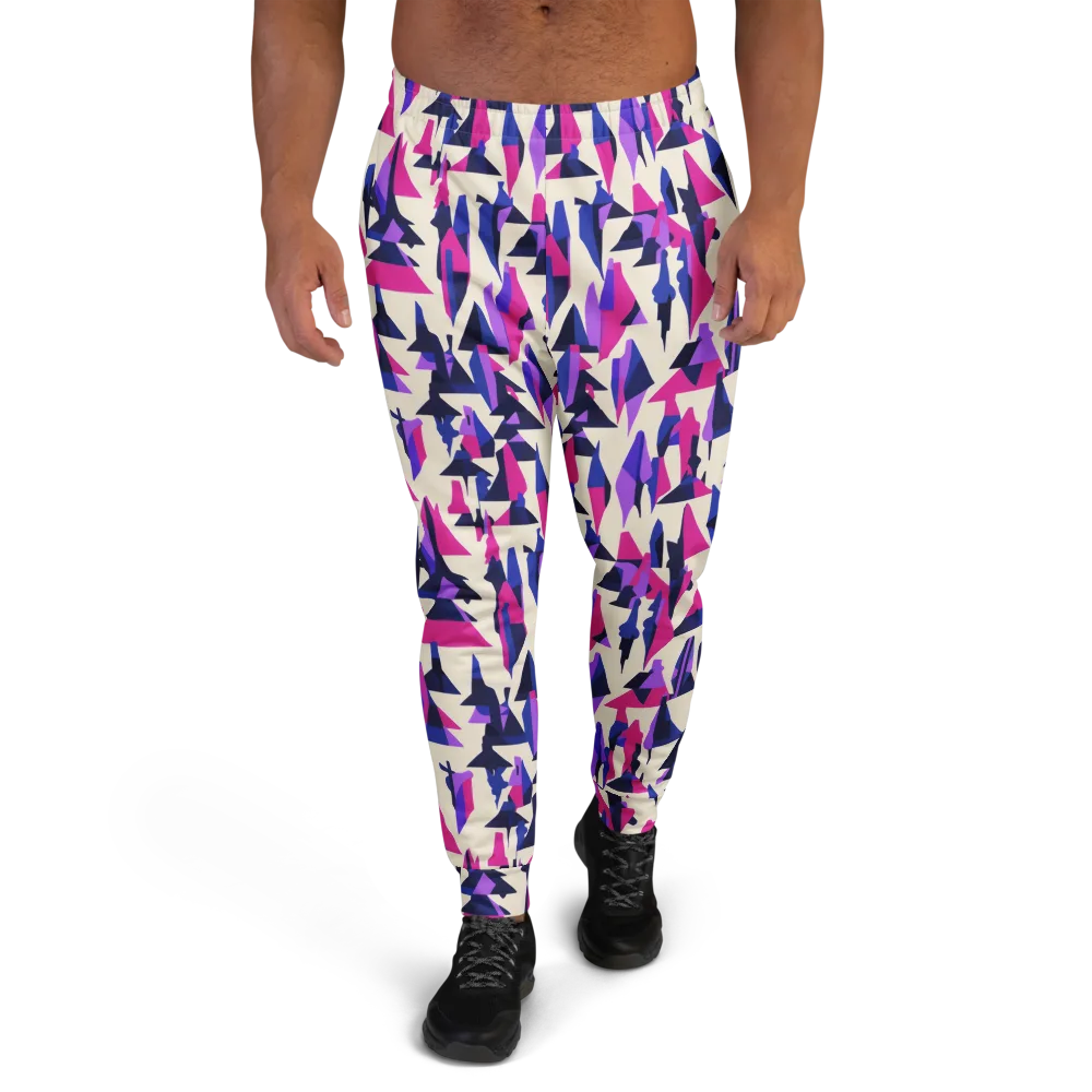 Electric Ridgeline on Men's Joggers — Front