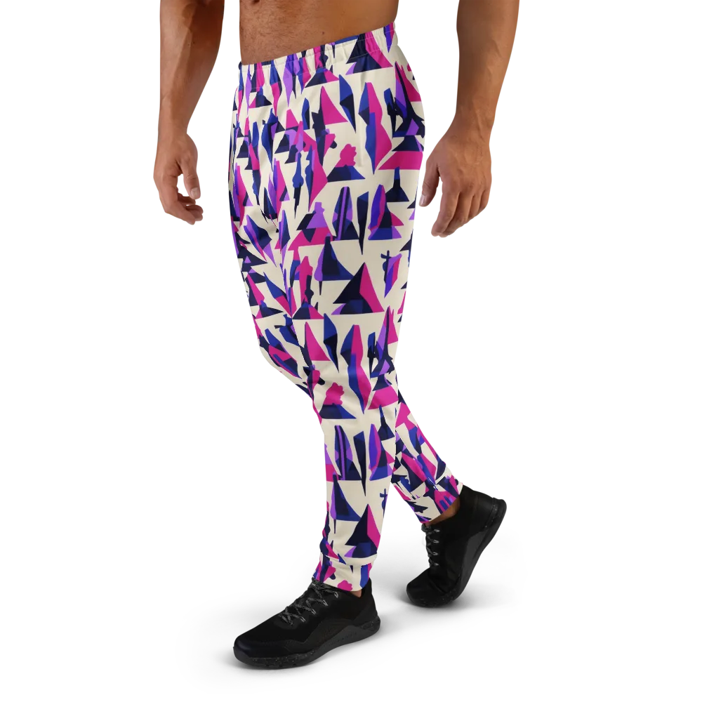 Electric Ridgeline on Men's Joggers — Left