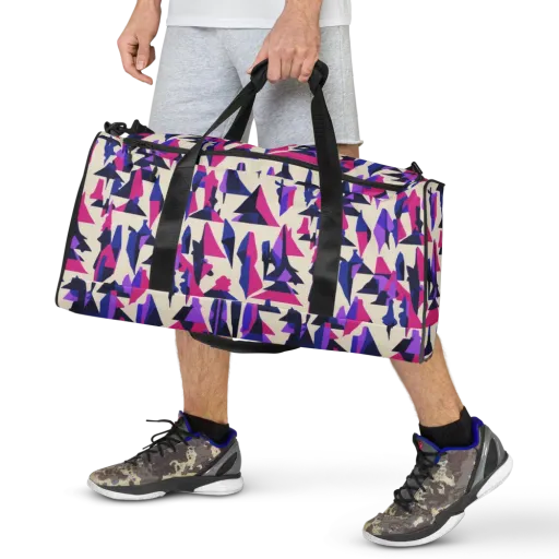 Electric Ridgeline on a Duffle Bag