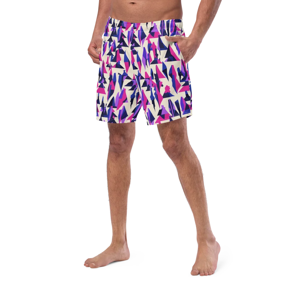 Electric Ridgeline on Swim Trunks — Left Front