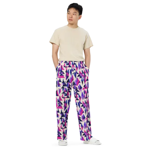 Electric Ridgeline on a Wide-Leg Pants
