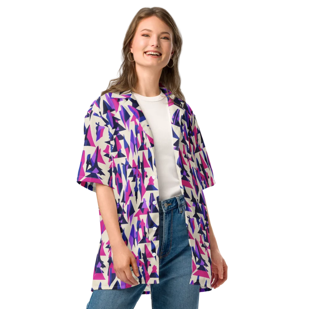 Electric Ridgeline on Button Shirt — Front