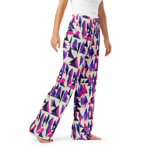 Electric Ridgeline on a Women's Pajama Pants