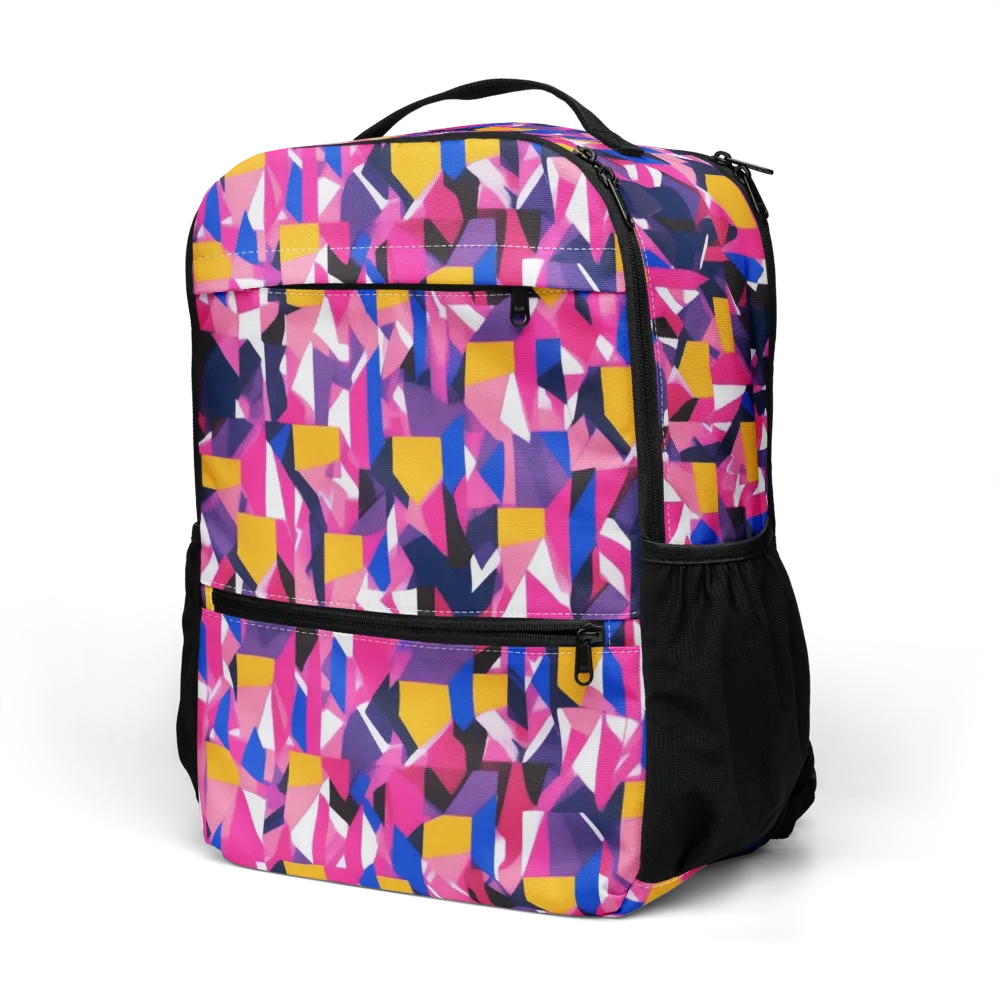 Laser Petal on Utility Backpack — Left Front