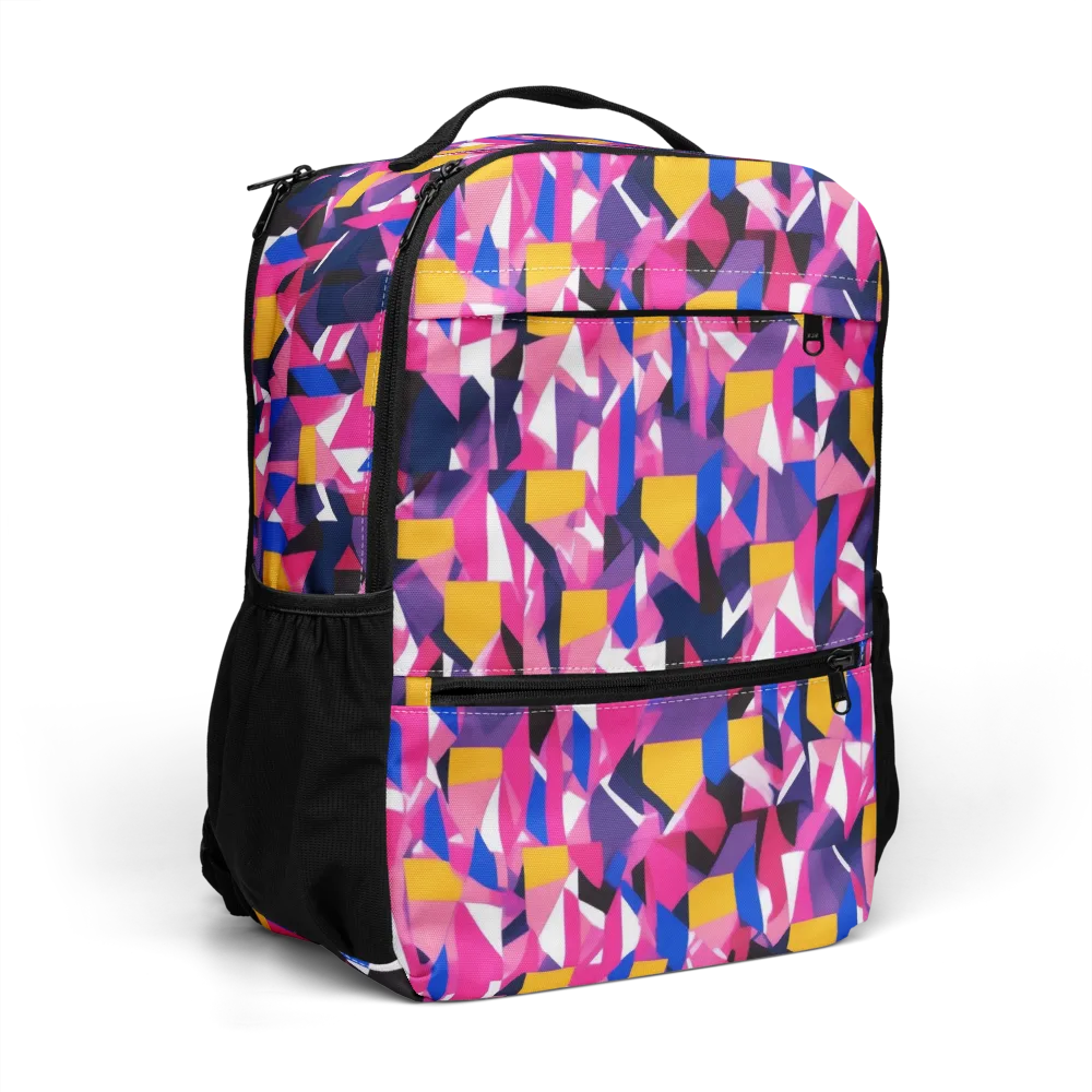 Laser Petal on Utility Backpack — Right Front