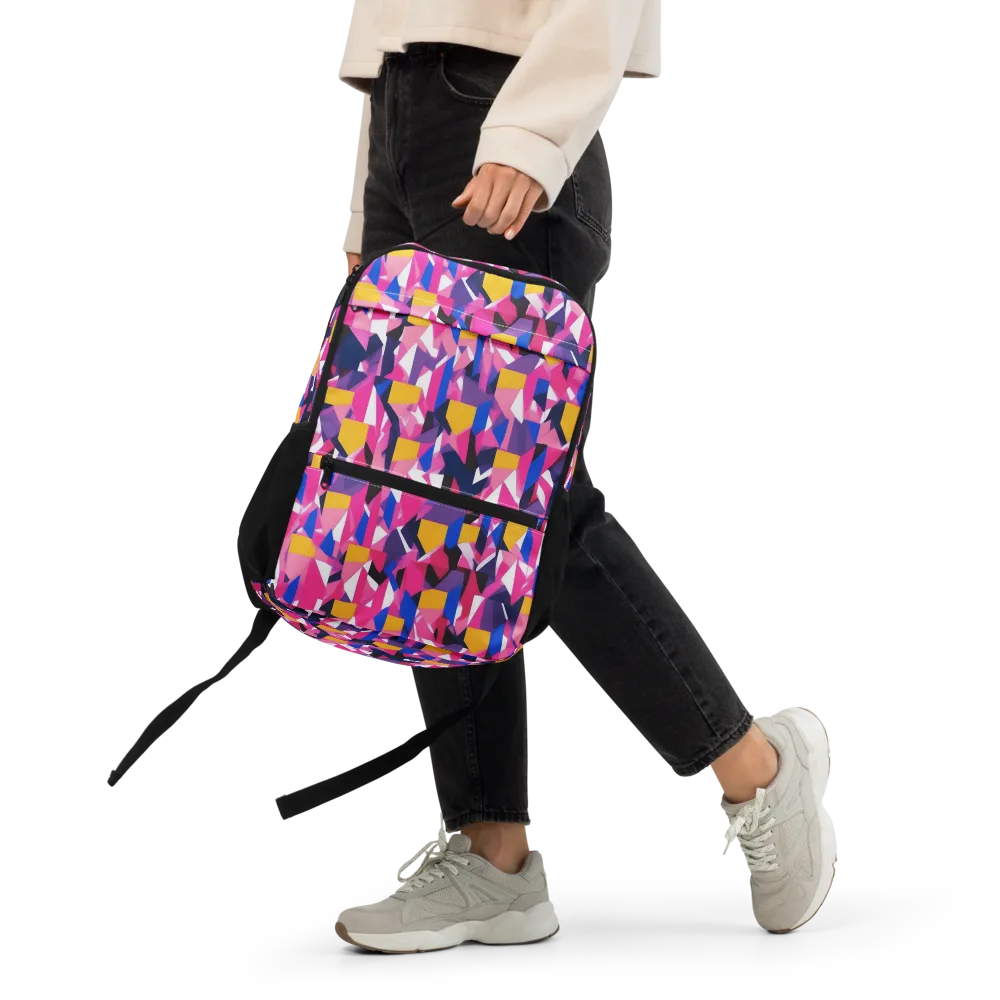 Laser Petal on Utility Backpack — Front