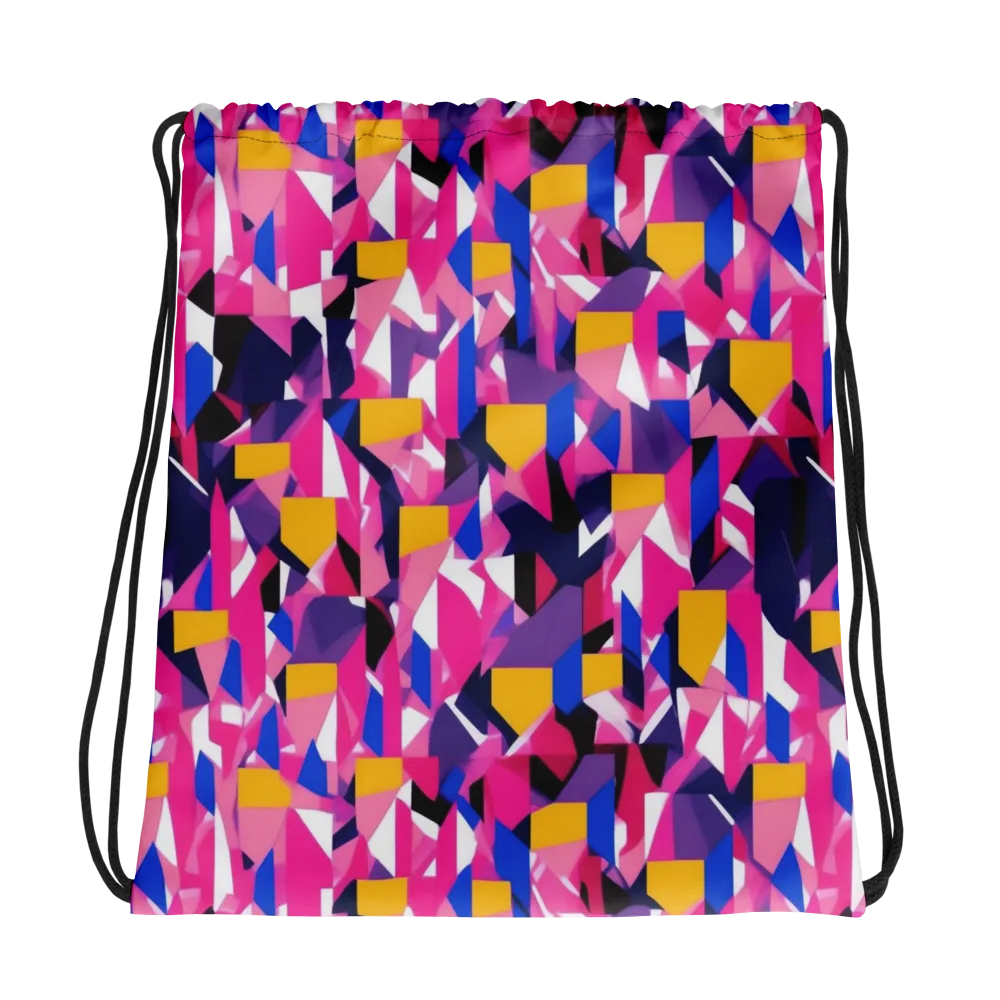 Laser Petal on Drawstring Bag — Photo