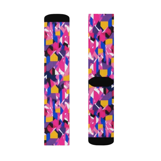 Laser Petal on a Socks