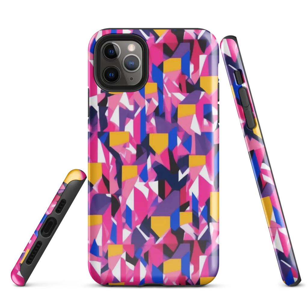 Laser Petal on Tough Case for iPhone® — Front