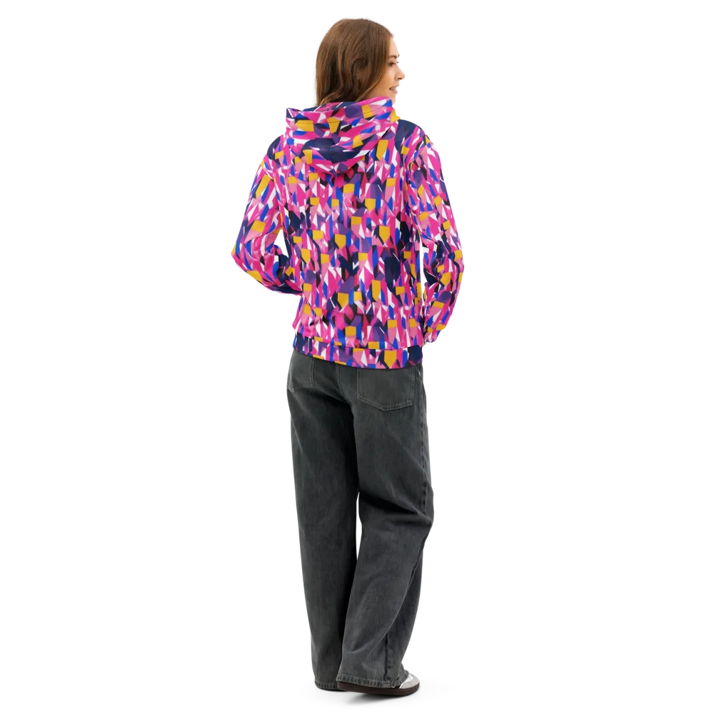 Laser Petal on Cotton Hoodie — Back
